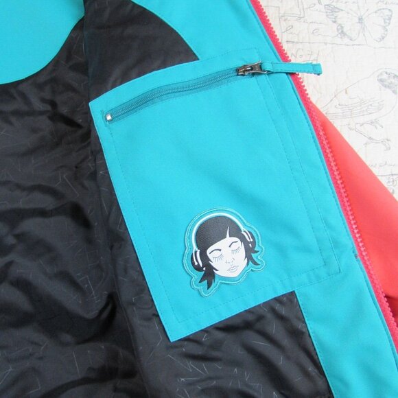 Perfect Nikita Outerwear Full Zip Hooded Ski Snowboard Jacket Diptail womens XS - Picture 11 of 12